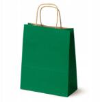 Allbag Zöld Papír Szatyrok Táska 18x8x22, 5 cm Öko Szett 100 db Ajándéknak