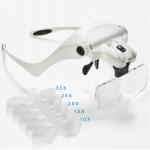  Nagyító Szemüveg Fejpántos Órás Lupa Led Lencse (JXG-XX-B5)