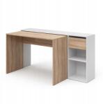 Vicco Íróasztal Fiókkal És Polcokkal Funkcionális Univerzális Munkaszobába Modern (mebel 3003)