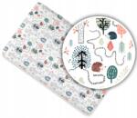 Ankras Pamut Lepedő Kiságyba 120x60 Mintás! (Prześcieradło 120x60 Ścieżka Jeża)