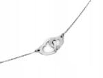Lovrin Ezüst Nyaklánc Két Összekapcsolt Szívvel 925 1.82g Ékszer Nőknek (62569125)