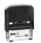 COLOP Bélyegző C30 Colop fekete átlátszó ház/natúr párna (15314080) - officefirst