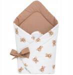 Jukki Babarózsaszín 80x80 cm-es pólya, pamut takaró Jukki (5904506830190)