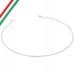 Lovrin 925-ös ezüst bokalánc, elegáns, divatos ajándék, kocka mintás (Lovrin)