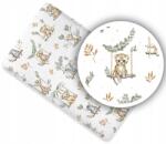 Ankras Pamut Lepedő Kiságyba 160x80 Mintás! (PRZEŚCIERADŁO BAW. 160/80 ZWIERZĘT NA HUŚ ZIE)