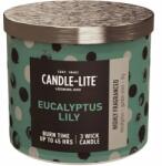 Candle Lite Természetes illatgyertya Eukaliptusz Menta 396g (076001519520)