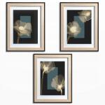 Coricamo Keresztszemes hímzés Hímzőkészlet Kristályvirágok Modern minta (Z 11064)