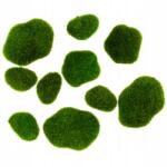 Martom CV11073 Mohás Kövek Dekorációhoz, 10 Db (CV11073)