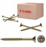 Trojka Edzett Fa Csavarok 4, 5x70 mm Cinkkel Bevonva 1kg (WHD 4.5 X 70)
