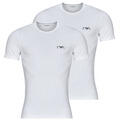 Giorgio Armani Rövid ujjú pólók 2-PACK CREW NECK T-SHIRT AF14131 Fehér EU XL