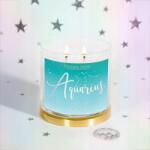 Charmed Aroma Gyertya 925-ös ezüst gyűrűvel, ajándék Vízöntő (Aquarius) Charmed Aroma (4260538349927)