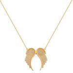 Lovrin Arany nyaklánc 585 Cirkónia Köves Szárnyakkal 3, 60g női elegáns minta 14k (LOVRIN 64311)
