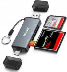 SOUNIX Memóriakártya olvasó Cf Micro Sd Usb 3.0 Usb-c Otg 5 Gb/s 2 Tb Sounix (8720648569869)