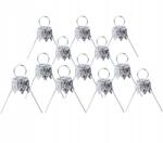 Aliga Ezüst Színű Fém Gömb Medál 12DB 16MM Aliga (5902150645900)