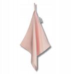 Qrown Selyem archoz , kétrétegű, 100% eperfa selyem, Pl készült (Jedwabny ręcznik Jasnoróżowy)