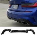  Diffúzor Spoiler Betét Bmw G20 G21 Fekete Fényes