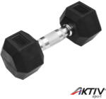 Trendy Hatszögletű gumírozott kézisúlyzó Trendy 2 kg (2081020) - aktivsport
