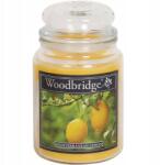 Woodbridge Candle Illatgyertya Citrom Woodbridge 2 kanócos 565g (5060457520761)