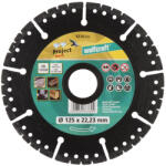 wolfcraft Pro Multi gyémánttárcsa, 125 x 22, 2 mm (8336000)