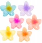  Virágos hajcsat szett, 6db, erős tartású (Spinka mała do włosów klamra szczęka)