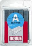 Novus tűzőkapocs A 11, 3 x 0, 7 /10 mm 1000 db, rozsdamentes acél (042-0458)