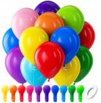  Lufik Színes Lufi Füzér Születésnap MIX Színes Dekoráció 100 db