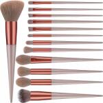 EdiBazzar Ecsetkészlet 13db-os professzionális smink ecset szett+tok ecsetkészlet (5905884011683)