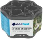 Cellfast Ágyásszegély 10cm x 9m grafit (30-051)