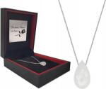 Lovrin 925-ös ezüst nyaklánc holdkő medállal, csepp alakú, ajándéknak is kiváló (Lovrin)