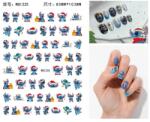  Körömmatrica - WG1225 Stitch karácsony