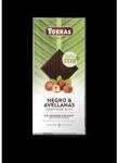 TORRAS , Stevia, Mogyorós étcsokoládé, hozzáadott cukor nélkül, édesítőszerrel, gluténmentes, vegán, 100g