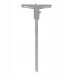  Tolómérő Mélységmérő Fém Mikrométer 0, 02mm 0-200mm (1011210640412)