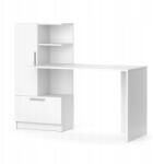 Vicco Íróasztal Szekrénnyel, Polcokkal Funkcionális Munkahely Irodába, Kicsi és Praktikus (mobel 5288)