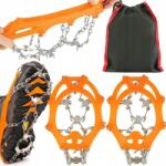 MuscleForge Csúszásgátló Cipő Kramponok Kramponok , 8 szöges hóhoz és jéghez (KS-130)