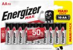 Energizer Max Alkáli Ceruza Elem AA B10 - klin