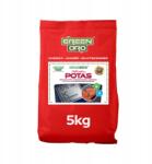 Green Oro Természetes Kálium-klorid Őszi Műtrágya Fűhöz, Gyümölcsökhöz, Tujákhoz, Fenyőfélékhez 5kg (Sól Potasowa k 60% Green ORO Naturalny)