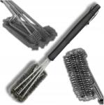  Drótkefe grillrács tisztításához, rozsdamentes acélból, erős (Szczotka grill druciana do czyszczenia rusztu)