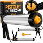 Auto Gamma Szilikon kinyomó pisztoly sűrű akril ragasztó 600 ml (Pistolet do silikonu kleju Auto Gamma)