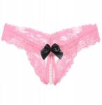  Nyitott tanga bugyi csipkével, gyönggyel Szexi ajándék - allegro - 2 785 Ft