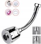  Konyhai csaptelep rugalmas toldó, 360 fokban forgatható, 2 üzemmód, víztakarékos (Bąbelek 02 170mm)