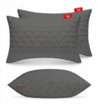 Softimi Antiallergiás Párna 2DB 40X60cm Szett Alváshoz, Stegelt Szürke, Lengyel (2-PILLOW-40x60-GRAY)