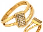 Lovrin 585 arany gyűrű cirkóniákkal modern 2.83g 19-es méret ajándékba (60978799)