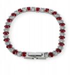  Női karkötő sebészeti acélból CKR702 kristályokkal (99382)