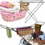 Brunbeste Ruhaszárító Keresztalapú Kihúzható Egyszerű Fekete Kertbe (3910) Ruhaszárító