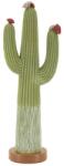Mauro Ferretti Cactus virággal zöld 16.5x11x45 cm