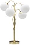 Mauro Ferretti Glamoury asztali lámpa 4 búrával fehér/arany ø 53x74 cm