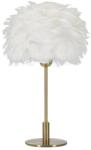 Mauro Ferretti Golyótoll asztali lámpa arany/fehér ø 30x50 cm