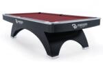 RASSON Biliárd asztal, Rasson Ox, 9 ft. , Fekete, EPBF zsebmérettel Simonis 760 burgundy (55.148.09.5.7)