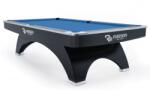 RASSON Biliárd asztal, Rasson Ox, 9 ft. , Fekete, EPBF zsebmérettel Simonis 860 electric blue (55.148.09.5.10)