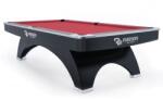 RASSON Biliárd asztal, Rasson Ox, 9 ft. , Fekete, EPBF zsebmérettel Simonis 760 red (55.148.09.5.2)